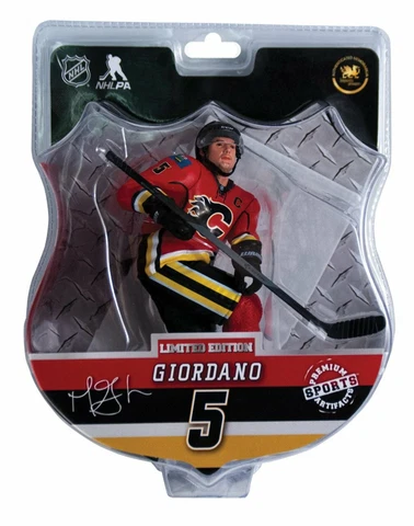 Mark Giordano Calgary Flames Imports Dragon Figure NIB NHL Hockey Easton Cover
