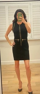 Givenchy Black Zipper Tank Dress - Picture 1 of 9