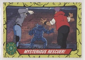1989 O-Pee-Chee Teenage Mutant Ninja Turtles Mysterious Rescuer! #5 00jz