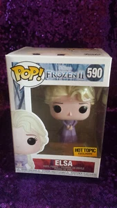 Funko Pop Disney Frozen II Elsa #590 - Hot Topic Exclusive - Picture 1 of 3