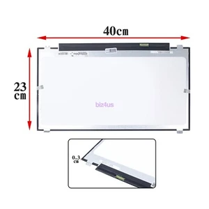 17.3" Laptop LCD Screen Display Panel Replacement N173FGA-E34 1600x900 eDP 30pin - Bild 1 von 19