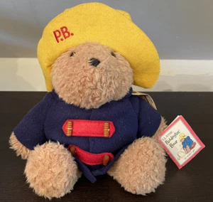 Eden Toys Classic PADDINGTON BEAR gelbe Mütze blau marineblau rot Jacke 14 Zoll - Bild 1 von 10