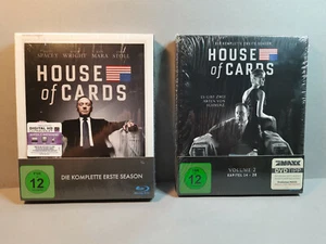HOUSE of CARDS Staffel 1+2 Blu-Ray Schuber - Bild 1 von 3