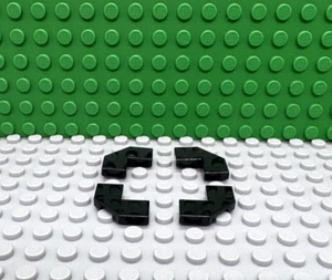 Lego 4 Azulejo Esquinero Corte 2x2 Negro NUEVO - Imagen 1 de 1