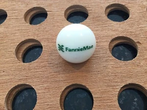 Vintage | "Frannie Mae" | Green Print on White Marble - Picture 1 of 4
