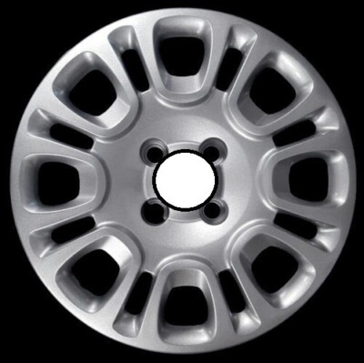 KIT 4 COPPE COPRICERCHI RUOTA RAGGIO 13 PER FIAT PANDA 169 ANNO 03>04