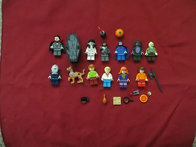 LEGO Scoobydoo Minifigures Lot.Velma,Fred,Daphne ,Shaggy,Scooby,Villians ETC - Image 1 of 2