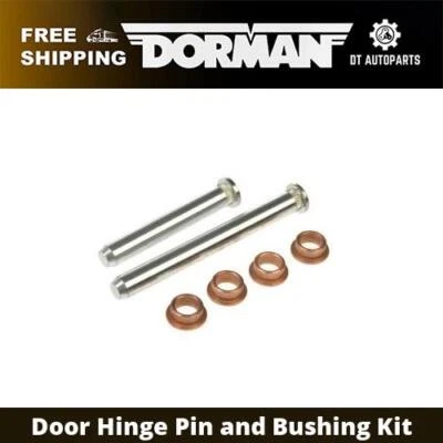 For 1984-1993 Dodge D250 Dorman Door Hinge Pin and Bushing Kit 1985 1986 1987 - Image 1 of 4