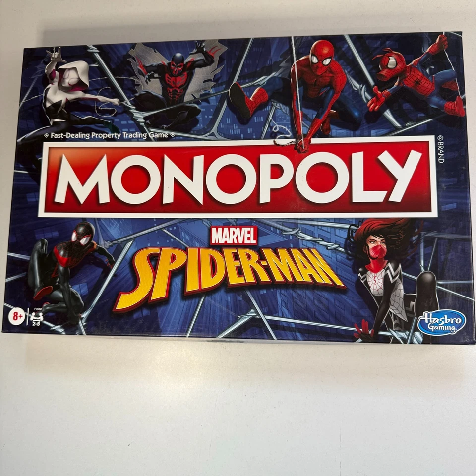 Monopoly - Marvel's Spider-Man Edition Boardgame - Image 1 of 4