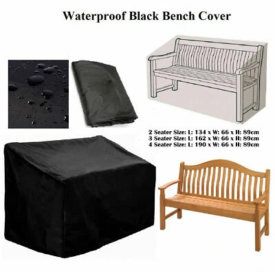 ICOVER Garden Seat Covers Outdoor Patio Furniture Waterproof 210D Heavy Duty -3 sizes