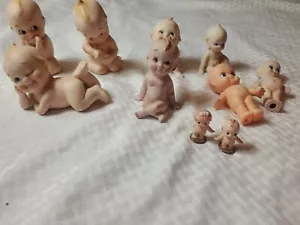 Lote mixto de 10 figuras vintage de bebé Kewpie 228 - Imagen 1 de 21