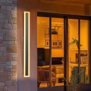 LED Outdoor Wall Light Modern Waterproof IP65 48" Porch Garden Patio Wall Lamp - Picture 1 of 15