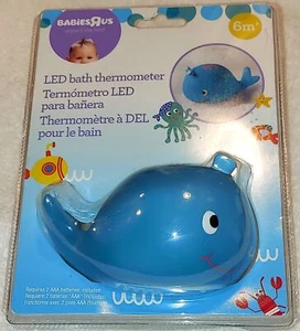 Babies R Us LED Whale Bath Thermometer - Picture 1 of 1