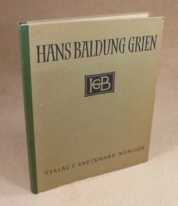 HANS BALDUNG GRIEN - VERLAG F.BRUCKMANN MUNCHEN 1943 - Picture 1 of 10