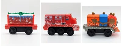 (3) Lote de tren - Snowy Wilson + quitanieves + vagón musical! Tomy Chuggington ¡BONITO! Foto 1 de 4