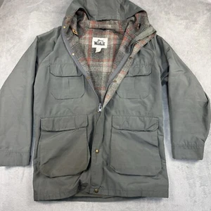 Vintage Woolrich Jacket Men Medium Blanket Lined Barn Chore Hunting Outdoor Wool - Picture 1 of 10