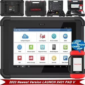 LANZAMIENTO X431 PAD V PAD 7 Coches OBD2 Programación en Línea ECU Codificación Herramienta de Diagnóstico - Imagen 1 de 15