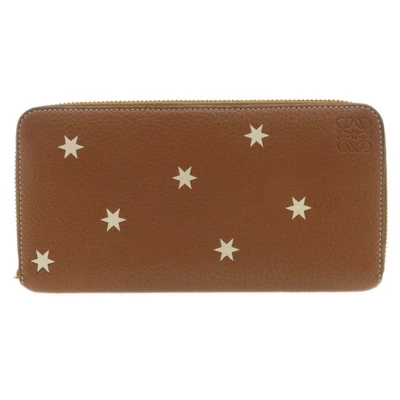LOEWE  anagram star Long wallet (with coin pocket) Calf  Ladies [Used] - Изображение 1 из 4