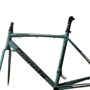 Bianchi Rerone 7 C2 Road Bike Frame Set Celeste Color Lightweight Aluminum - Picture 1 of 9
