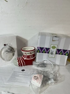 Scentsy Holiday Hung by the Chimney Wärmer Weihnachtsstrumpf Wachswärmer - Bild 1 von 10