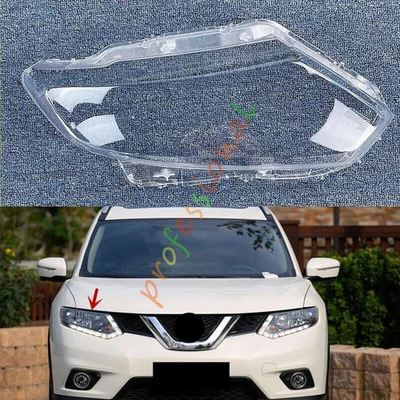 For Nissan X-Trail 2014-2016 Right Side Headlight Clear Lens Cover + Sealant - Image 1 of 4