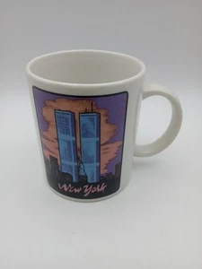 Twin Towers 9/11 New York Coffee Mug Cup Statue Of Liberty - Picture 1 of 4