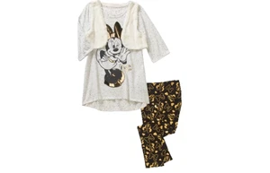 Chaleco Flyway Minnie Mouse para niñas 2Fer con conjunto de leggings - Imagen 1 de 1