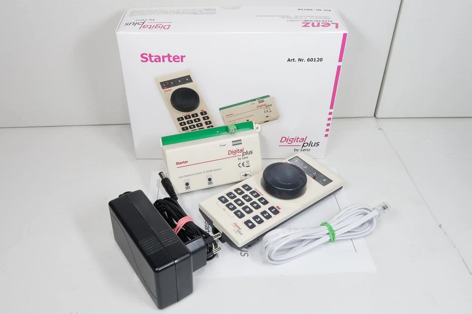Kit de démarrage numérique Lenz Spur 0 60120 - TOP + emballage d'origine - Photo 1/1