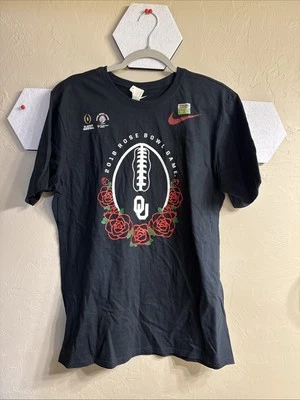 Nueva camiseta 2018 Rose Bowl OU Oklahoma University manga corta talla L Foto 1 de 4