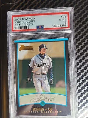 Bowman Draft Picks & Prospects 2001 - Ichiro Suzuki #BDP84 (RC) Foto 1 de 2