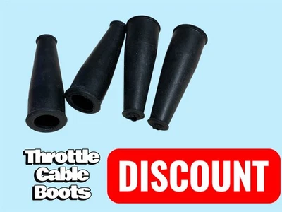 Maico Husqvarna KTM Penton CZ Cable Acelerador Soporte Bota de Goma Paquete de 4 ¡NUEVO! Foto 1 de 4