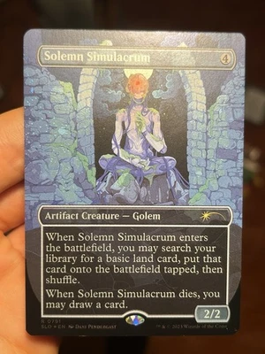 Solemn Simulacrum • Galaxy Foil NM / Unplayed Secret Lair 0791 • Mtg (1668) - Image 1 of 4
