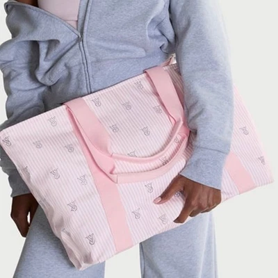 VS ЧЕРНАЯ ПЯТНИЦА 2025 ОГРАНИЧЕННЫЙ ВЫПУСК НАСЛЕДИЕ ПОЛОСКИ BLING!/СТРАЗЫ СУМКА С КОРОТКИМИ РУЧКАМИ - Изображение 1 из 4