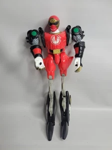 Figura Power Rangers-Ninja Storm-Red Wind-Triple Zord-Morphin-9"-Bandai-2002 - Imagen 1 de 2