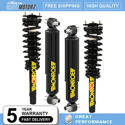 Amortiguadores de puntales delanteros y traseros Monroe OE para Lincoln MKZ 2010-2012 garantía de por vida. Foto 1 de 4