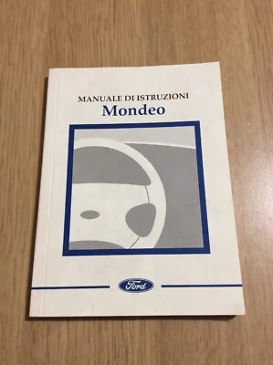 Ford Mondeo Manuale Istruzioni  Libretto Istruzioni Uso E Manutenzione Anno 2000 - Immagine 1 di 4