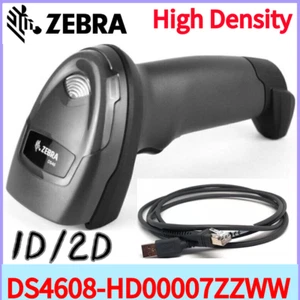 Zebra DS4608-HD00007ZZWW scanner di codici a barre portatile 2D ad alta densità 1D con cavo USB - Foto 1 di 6