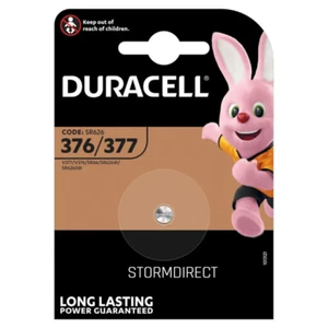Duracell 377 Watch Batteries Silver Oxide Battery Button Coin D377 AG4 376 - Picture 1 of 1