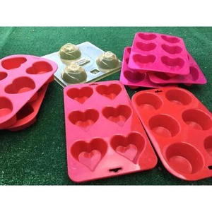 8 Hearts and Roses Silicon Molds Milky Way Mold - Picture 1 of 3