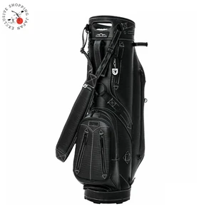 Honma Golf Sun Mountain Croco Cart Bag 3-way 9in Crocodile Dandee Men 2025 Black - Picture 1 of 9