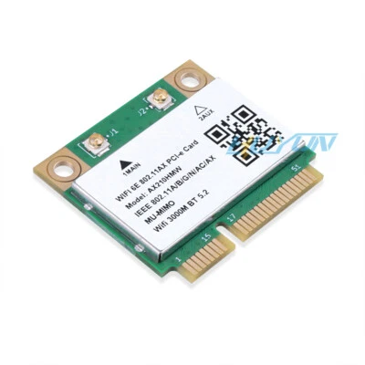  2.4G/5G Dual-Band BT 5.2 MINI PCIE Card AX210 Wireless Network 5374M WIFI 6E - Image 1 of 4