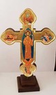 Altarkreuz Kruzifix Jesus Kreuz Standkreuz Ikone Tischkreuz Cross autel Croix