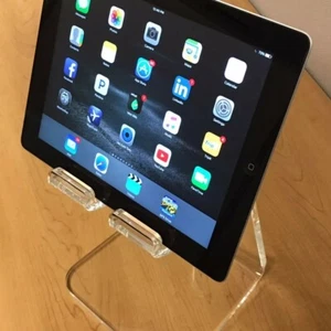 Acrylic iPad and tablet stand - Picture 1 of 4