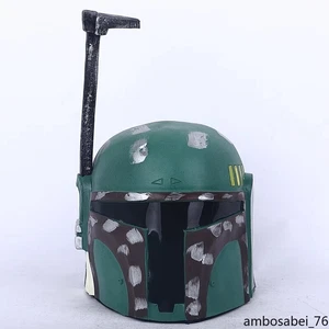Boba Fett StarWars Head Mask Halloween Costume Bounty Hunter Costume prop Helmet - Picture 1 of 17