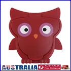 Baby Tissue Wipes Lid Cartoon Owl Portable Wet Paper Dust Cover (Red Brown) *AU