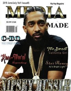 MEDIA MADE HIP HOP Magazine June - July, 2019 NIPSEY HUSSLE Cover - Picture 1 of 1