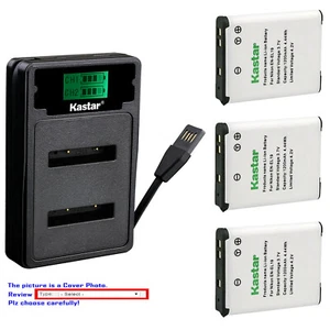 Kastar Battery LZD2 Charger for Nikon EN-EL19 Nikon Coolpix S2600 Coolpix S2700 - Picture 1 of 11