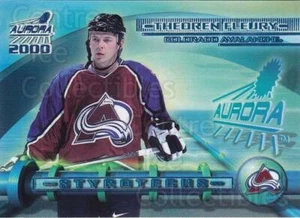 1999-00 Aurora Styrotechs #4 Theo Fleury - Picture 1 of 1