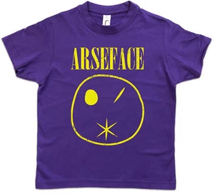 ARSEFACE Kids Boys T-Shirt Garth Cassidy Kurt Eugene Tulip Preacher Root Steve - Picture 1 of 1