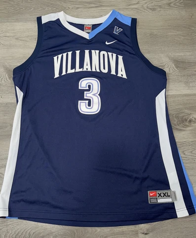 Villanova Basketball Jersey - Vintage #3 Team Nike NCAA Size XXL Cover